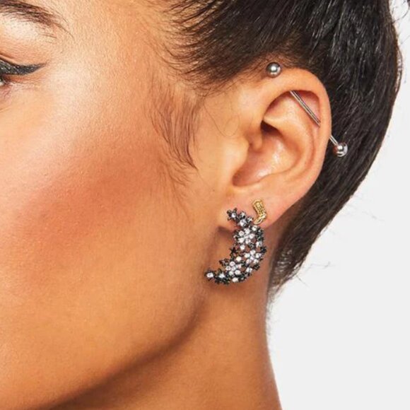 Dolls Kill Natural Wonders Rhinestone Earrings - Picture 5 of 5